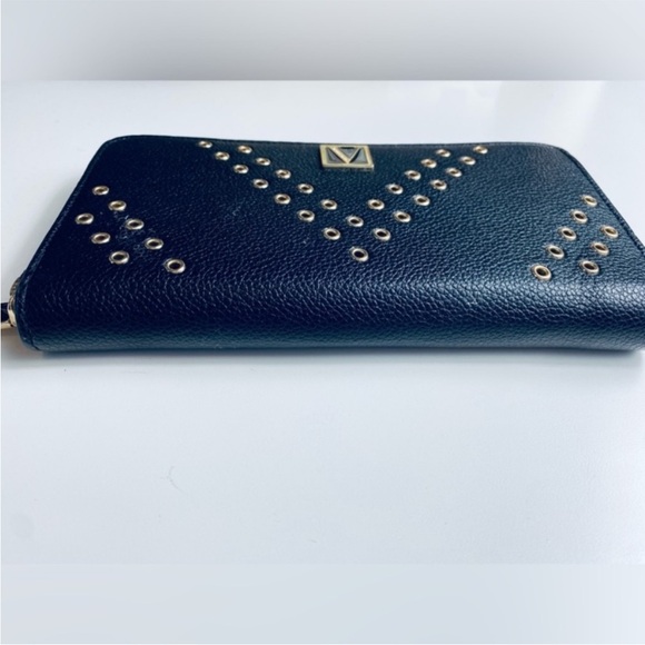 VS black large bi-fold full zip gold grommet wallet size large - Picture 6 of 13